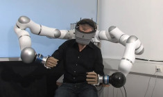 Multi-modal Telepresence with force reflection and VR